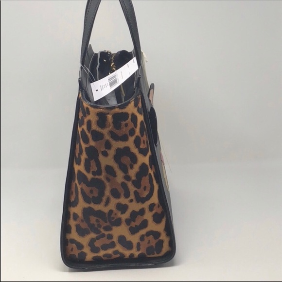 Nwt Kate Spade Large Leopard satchel - Picture 5 of 6